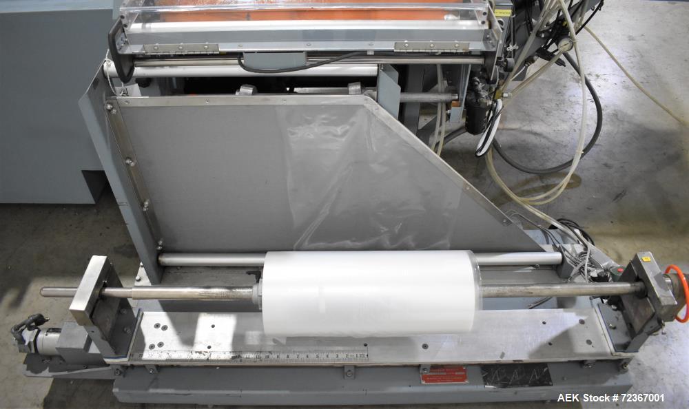 Shanklin HS1 Shrink Wrapper with Extended Infeed and Shanklin T72 Shrink Tunnel